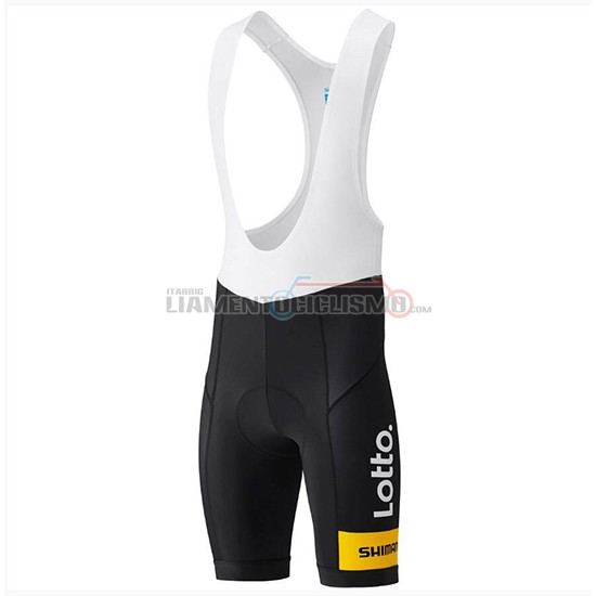 Abbigliamento Ciclismo Lotto Nl Jumbo Manica Corta 2018 Giallo e Nero